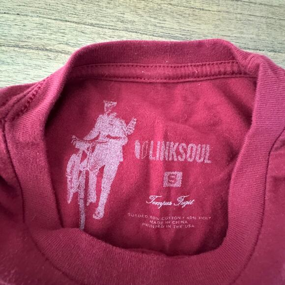 Linksoul Men's Santa T-Shirt - Size S - Picture 2 of 6